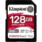 Kingston Canvas React Plus SDXC UHS-II Memory Card 128GB 300MB/s Kingston Canvas React Plus SDXC UHS-II Memory Card 128GB 300MB/s